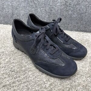 Mephisto Runoff Air Jet System Blue Sneaker Shoes Women's US 10